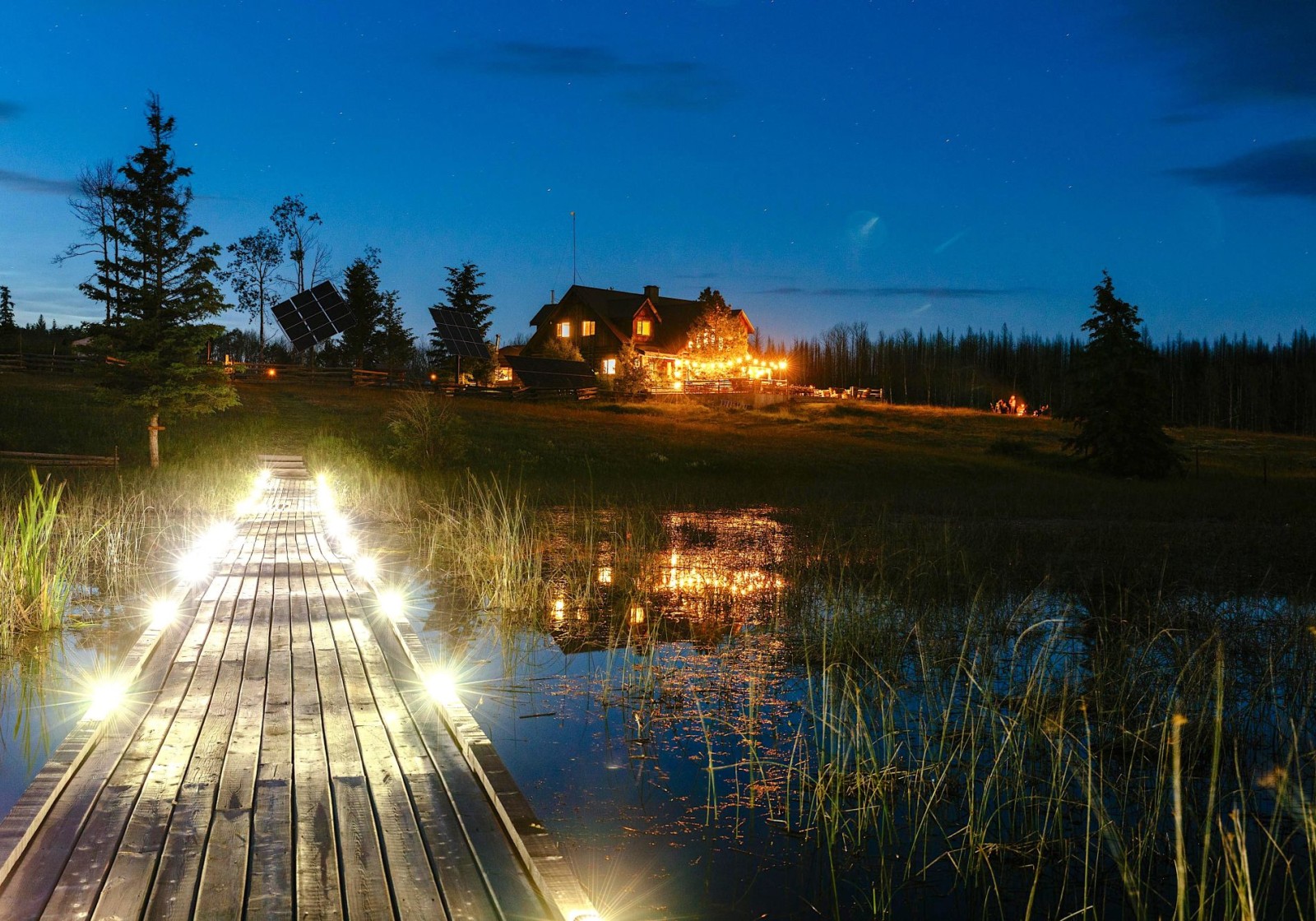 Off grid and ultra-private -- the 5-star luxury wilderness lodge and ranch at Siwash Lake.