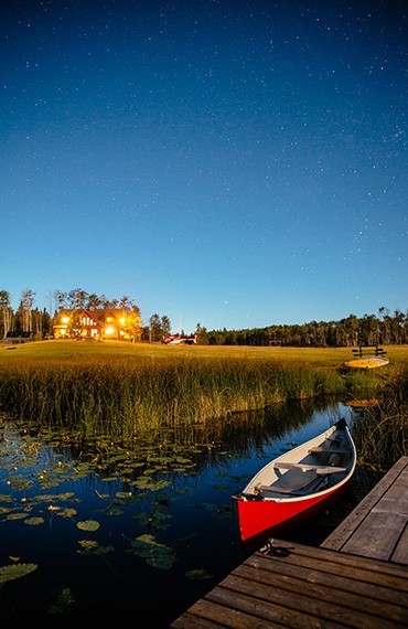 Explore by canoe at Siwash Lake