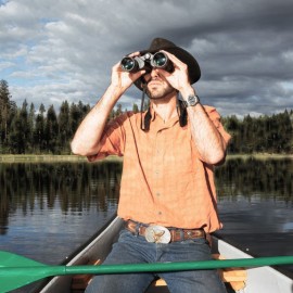 Bird watching on Siwash Lake - Birding is a delightful leisurely pursuit amid Nature